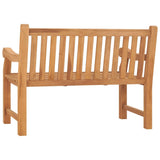 vidaXL Garden Bench 114 cm Solid Teak Wood | SKU: 316638 | Barcode: 8720286597491