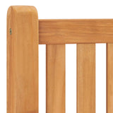 vidaXL Garden Bench 114 cm Solid Teak Wood | SKU: 316638 | Barcode: 8720286597491