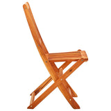 vidaXL Folding Garden Chairs 8 pcs Solid Eucalyptus Wood | SKU: 3087150 | Barcode: 8720286703229
