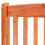 vidaXL Folding Garden Chairs 8 pcs Solid Eucalyptus Wood | SKU: 3087150 | Barcode: 8720286703229