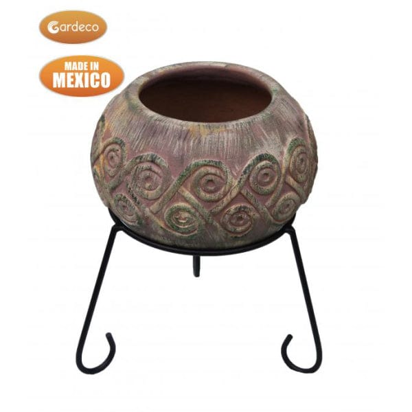 Gardeco Large Aestrel Fire Bowl On A Steel Stand | SKU: AESTREL-LAR | Barcode: 5031599048635
