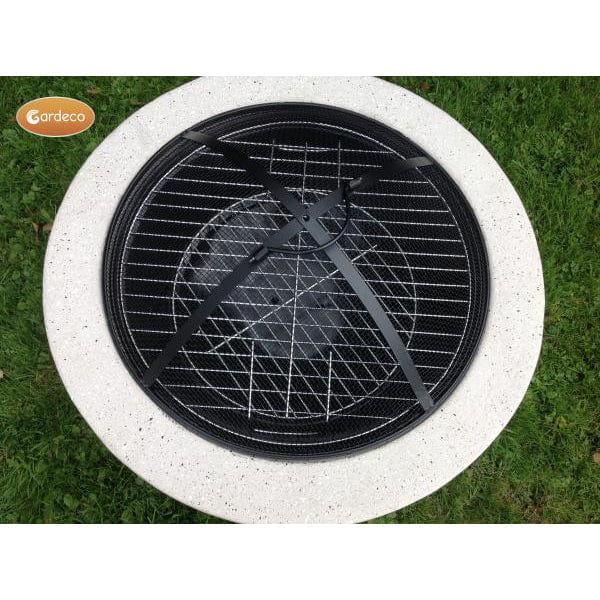 Gardeco Marbella MGO Round Garden Firepit | SKU: Marbella | Barcode: 5031599047386