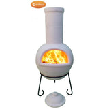 Gardeco Sempra Large Chimalin AFC Chiminea In Natural Clay | SKU: AFC-C21.00 | Barcode: 5031599044569