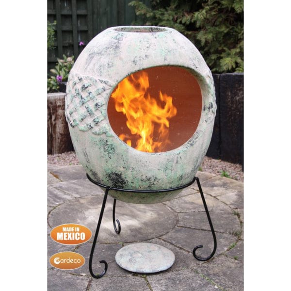 Gardeco Haeddyn Celtic Ellipse Mexican Chiminea