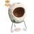 Gardeco Haeddyn Celtic Ellipse Mexican Chiminea