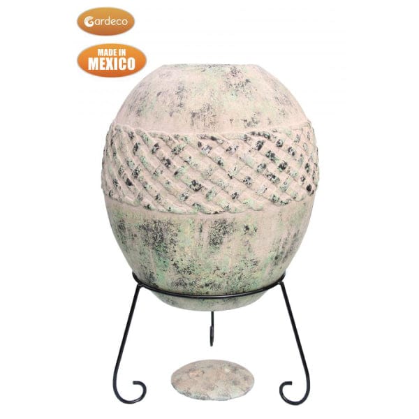 Gardeco Haeddyn Celtic Ellipse Mexican Chiminea