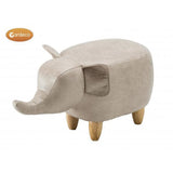 Gardeco Egor The Elephant Leatherette Footstool | SKU: FS-ELE | Barcode: 5031599047164