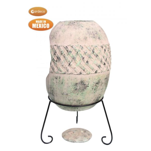 Gardeco Haeddyn Celtic Ellipse Mexican Chiminea