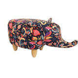 Gardeco Balarama The Colourful Flower Elephant Footstool | SKU: FS-ELE-FLO | Barcode: 5031599049861