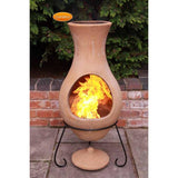 Gardeco Large Air Chiminea In Natural Terracotta | SKU: C4A.00-LARGE | Barcode: 5031599033969