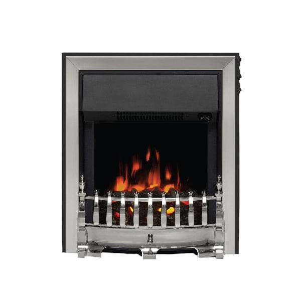 FLARE 16" Fazer Inset Electric Fire In Chrome Finish