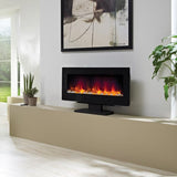 FLARE 38" Amari Stand Mounted Electric Fire In A Room Setting