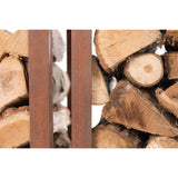 RedFire Hodr Rust Steel Firewood Storage Rack | SKU: 420303 | UPC: 8718801857441