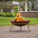 RedFire Tulsa Firepit In Rust Steel | SKU: 423889 | UPC: 8718801857274