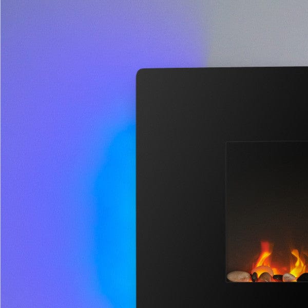 Ekofires 1120 LED Black Freestanding & Wall Mounted Electric Fire