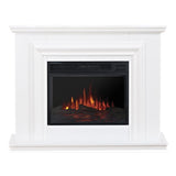 Ekofires White 1200 LED Freestanding Electric Fire Suite