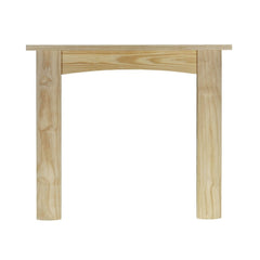 Ekofires 7010 Fireplace Surround In Unfinished Pine 47 Inch