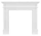 Ekofires 7050 White Painted Wooden Fireplace Surround 48 Inch
