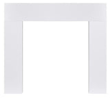 Ekofires 7080 Painted White Wooden Fireplace Surround 46 Inch