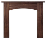 Ekofires 7090 Walnut Wooden Fireplace Surround 51 Inch