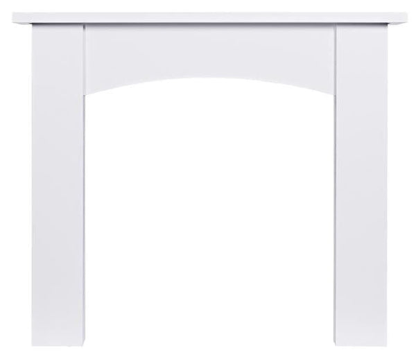 Ekofires 7090 White Wooden Fireplace Surround 51 Inch