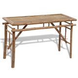 Table From VidaXL Bamboo Beer Table With 2 Benches | SKU: 41502 | UPC: 8718475909194 | Weight: 18.4kg