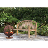 Esschert Design Rust Firepit With Laser Cut Woodland Scene | SKU: 411462 | UPC: 8714982121951
