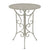 Table From VidaXL Grey Steel 3 Piece Bistro Set | SKU: 43153 | UPC: 8718475507161
