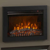 FLARE Adali 26″ Wall Mounted Inset Electric Fire In Matt Black Finish