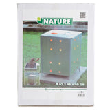 Nature Galvanised Steel Square Garden Incinerator | SKU: 407108 | UPC: 8711338704639