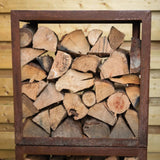 RedFire Hodr Rust Steel Firewood Storage Rack | SKU: 420303 | UPC: 8718801857441