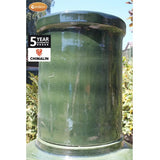 Funnel's Close-Up View Of Gardeco Asteria Extra Large Green Chimalin AFC Chiminea | SKU: AFC-C51.77 | Barcode: 5031599047515