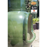 Opening For Fuel Of Gardeco Asteria Extra Large Green Chimalin AFC Chiminea | SKU: AFC-C51.77 | Barcode: 5031599047515