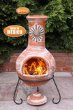Gardeco Extra Large Sol Mexican Chiminea In Rustic Orange | SKU: C8SL.37 | Barcode: 5031599039190