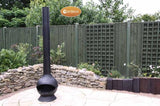 Cast Iron And Steel Chiminea