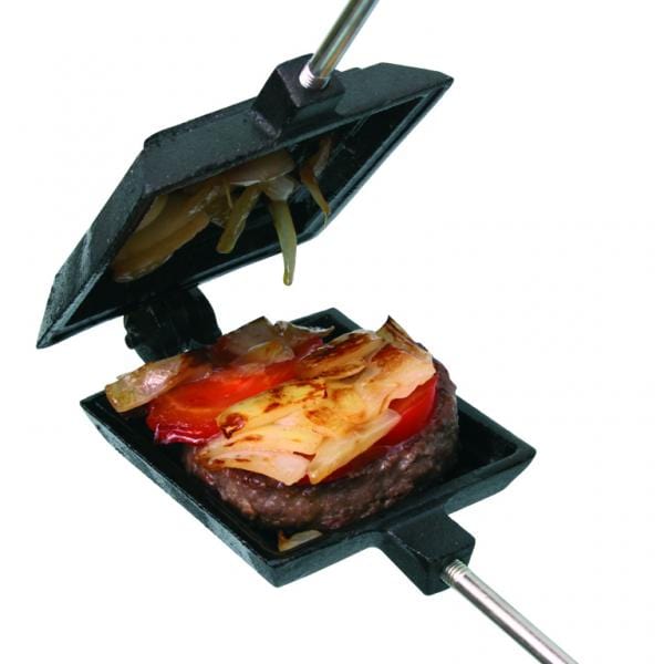 Gardeco Cast Iron Cooking Iron With Beef And Other Food Inside | SKU: COOK-IRON3 | Barcode: 5031599046846