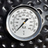 Termometer Of VidaXL Ceramic 76cm High Kamado Barbecue Grill + Smoker | SKU: 41139 | UPC: 8718475877530 | Weight: 19.12kg